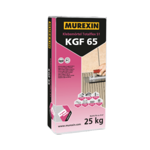 Murexin KGF 65 Totálflex S1 flexibilis szálerősített burkolatragasztó 25 kg