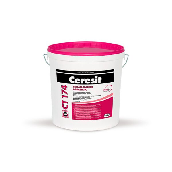 Ceresit CT 174 szilikát-szilikon vékonyvakolat 'G' színcs. K 1,5 mm/25 kg