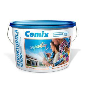 Cemix StrukturOLA Dekor vakolat fehér K 1,5 mm/25 kg