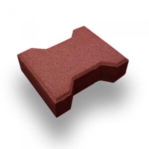 Leier Solido térkő 6 cm vastag piros