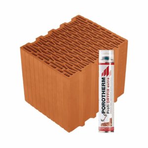 Porotherm 44 X-Therm Rapid Dryfix falazóblokk